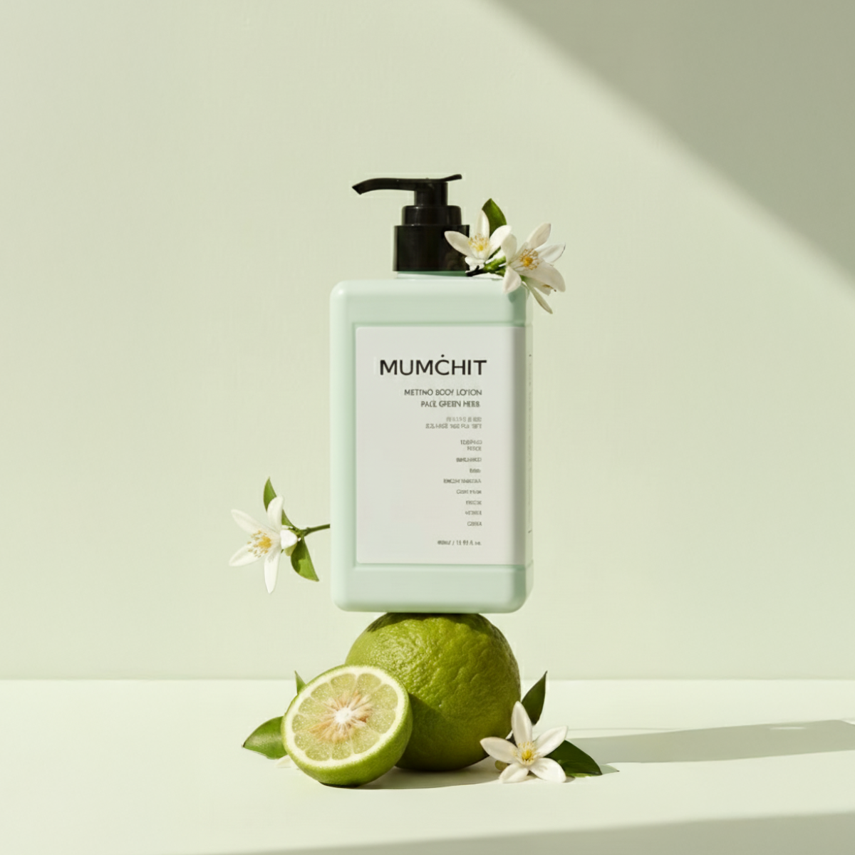 MUMCHIT Melting Body Lotion Pale Green Herb - 400ml