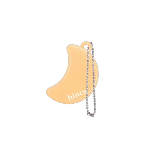 [GWP] HINCE Half-Moon Key Ring Puff
