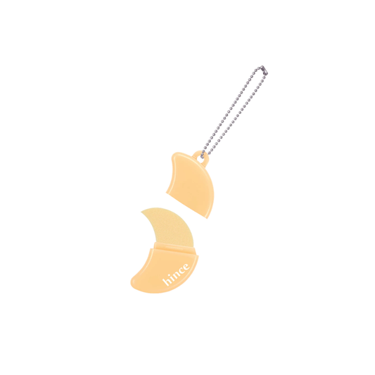 [GWP] HINCE Half-Moon Key Ring Puff