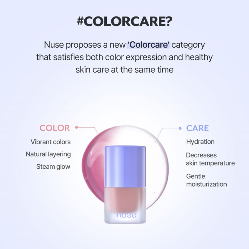 Nuse Liquid Care Cheek - 7 Color to Choose