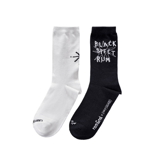 [FREE GIFT] ROMAND X Inapsquare Black Spectrum Socks