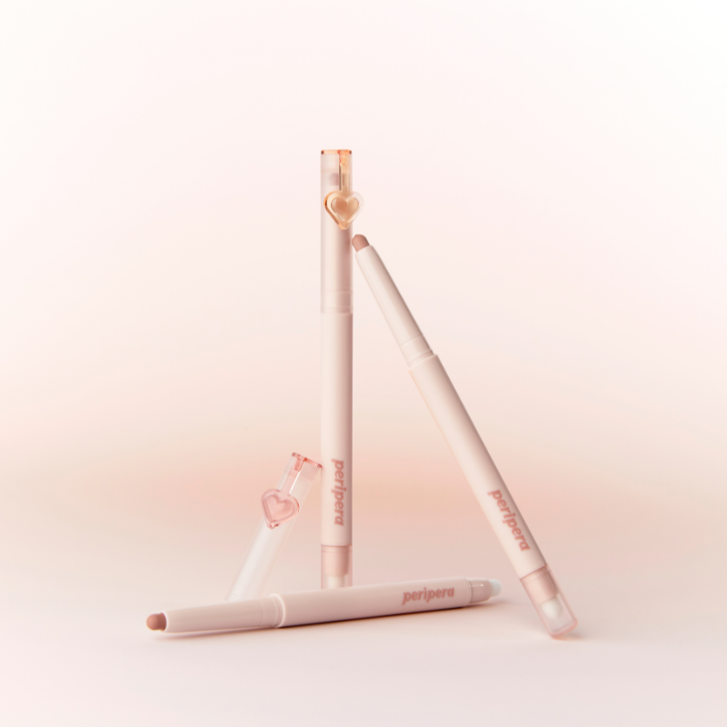 PERIPERA Puffy Line Cover Lip Pencil - 2 Colors to Choose