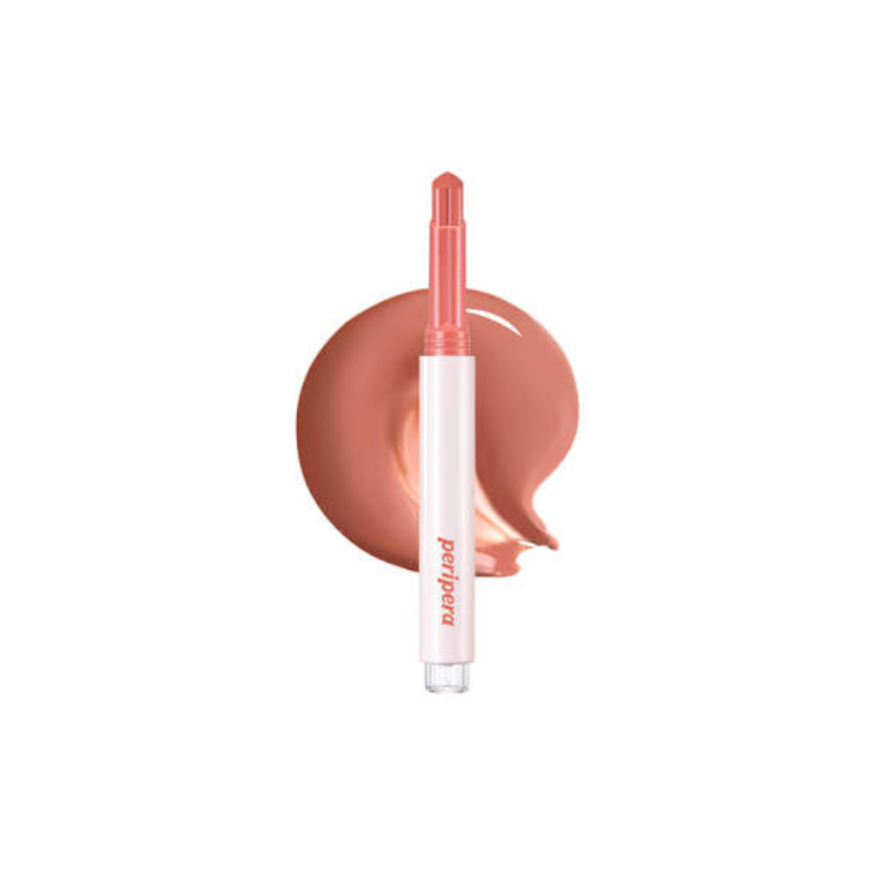 [CLEARANCE] [EXPIRY FEB 2027] PERIPERA Heart Jam Glow Lip #01 Peach Fondue