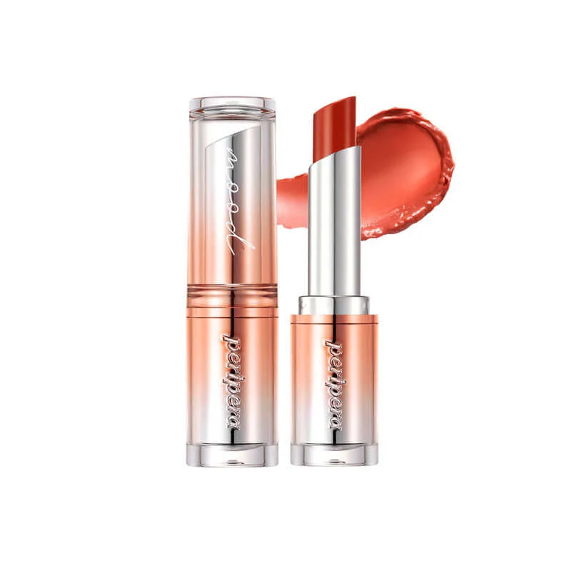 [CLEARANCE] [EXPIRY FEB 2027] PERIPERA Ink Mood Glowy Balm (Hip Gray) - 3 Colors to Choose___#06 Rose In True