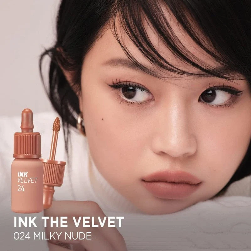 [CLEARANCE] [EXPIRY JAN 2027] PERIPERA Ink Velvet Tint [40 Colors to Choose]___#24 Milky Nude