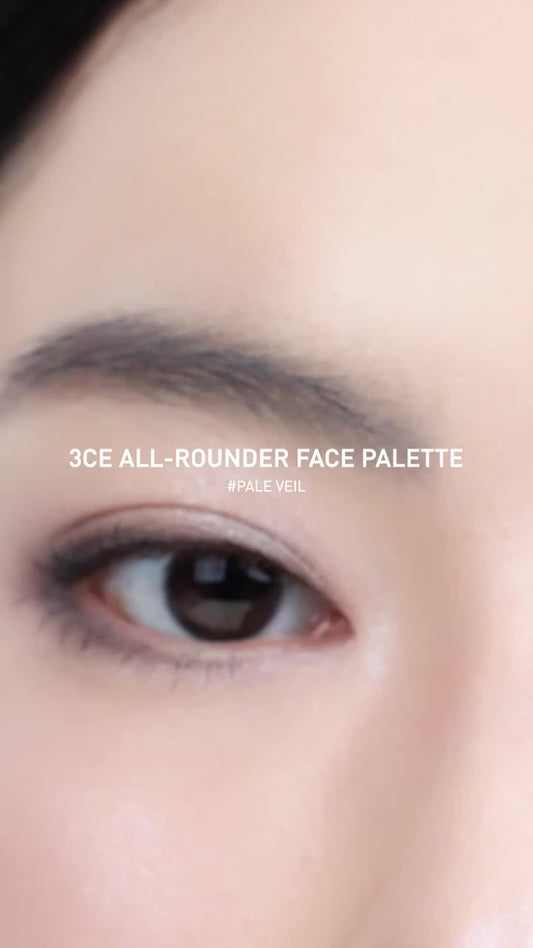 3CE All-Rounder Face Palette - 2 Colors to Choose