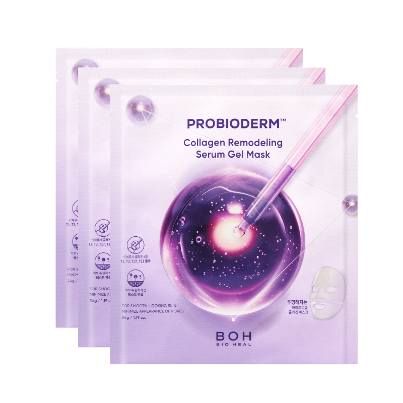 [FREE GIFT] BOH PROBIODERM™ COLLAGEN REMODELING SERUM GEL MASK 3 EA