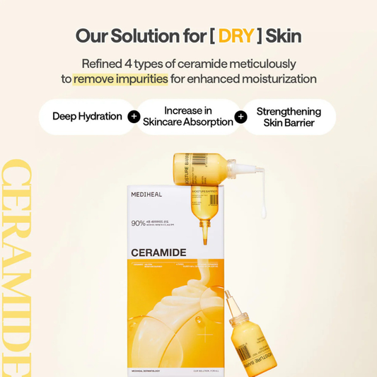MEDIHEAL CERAMIDE ESSENTIAL MASK_MOISTURE BARRIER*4