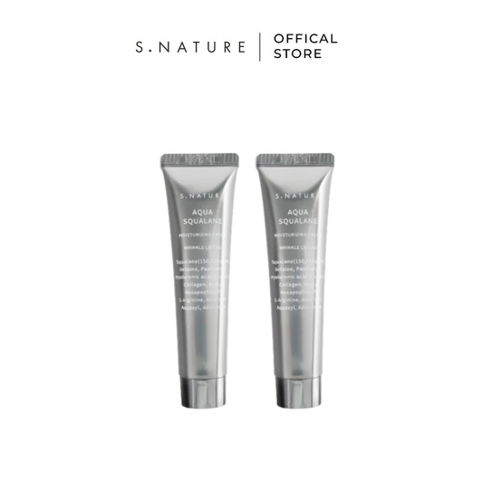 [FREE GIFT] S.NATURE Aqua Squalane Moisturizing Cream 10ml x2