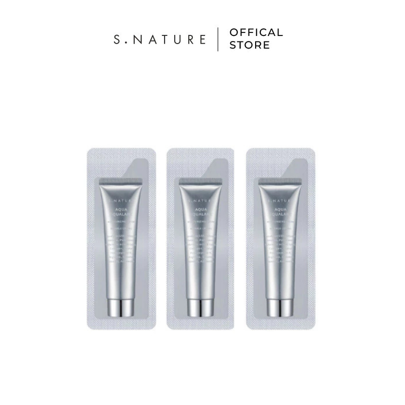 [FREE GIFT] S.NATURE Aqua Squalane Moisturizing Cream 1.5ml x3