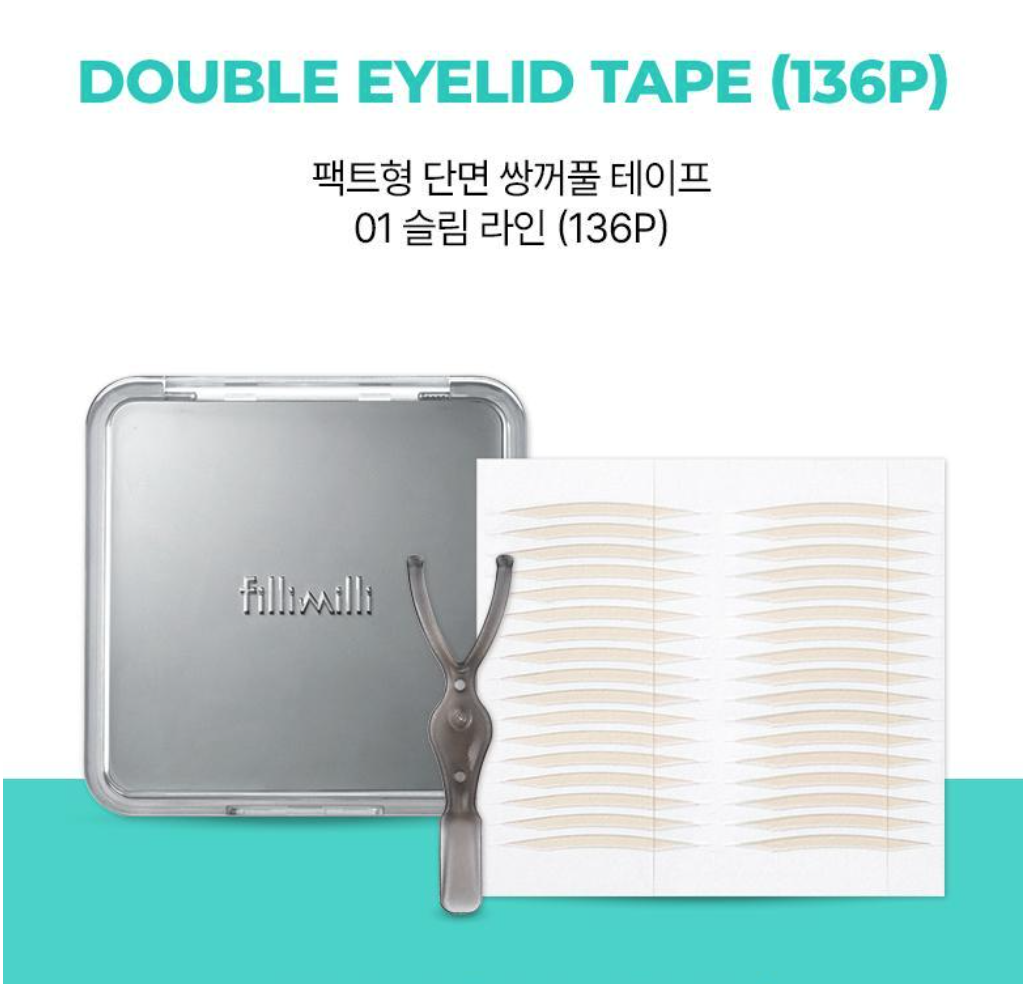 Fillimilli Double Eyelid Tape 01 Slim Line (136P)