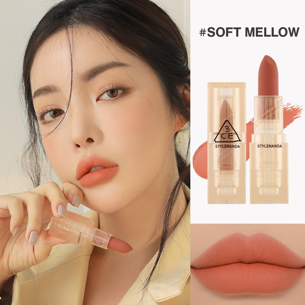 [CLEARANCE] 3CE Soft Matte Lipstick - 9 Colors to Choose