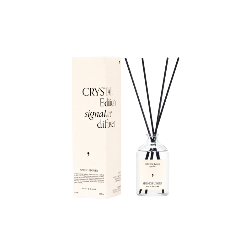 DAILY COMMA Crystal Edition Diffuser Spring Flower 100ml