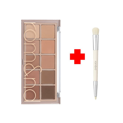 ROMAND Better Than Palette Dual Brush Set Package [4 Color To Choose]