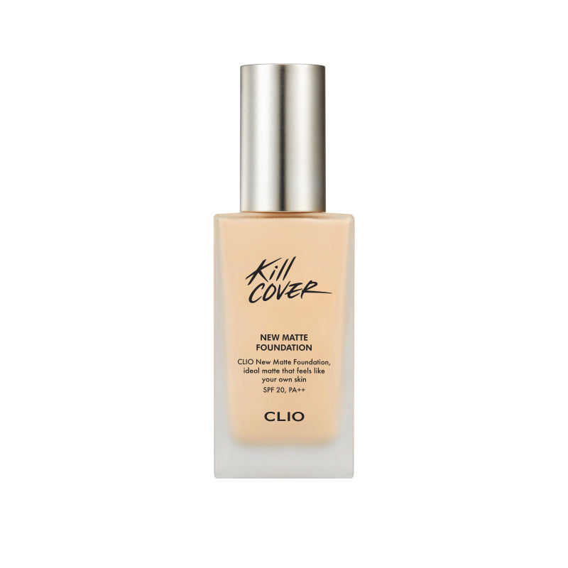CLIO Kill Cover New Matte Foundation SPF20, PA++ (38G) [7 Shades
