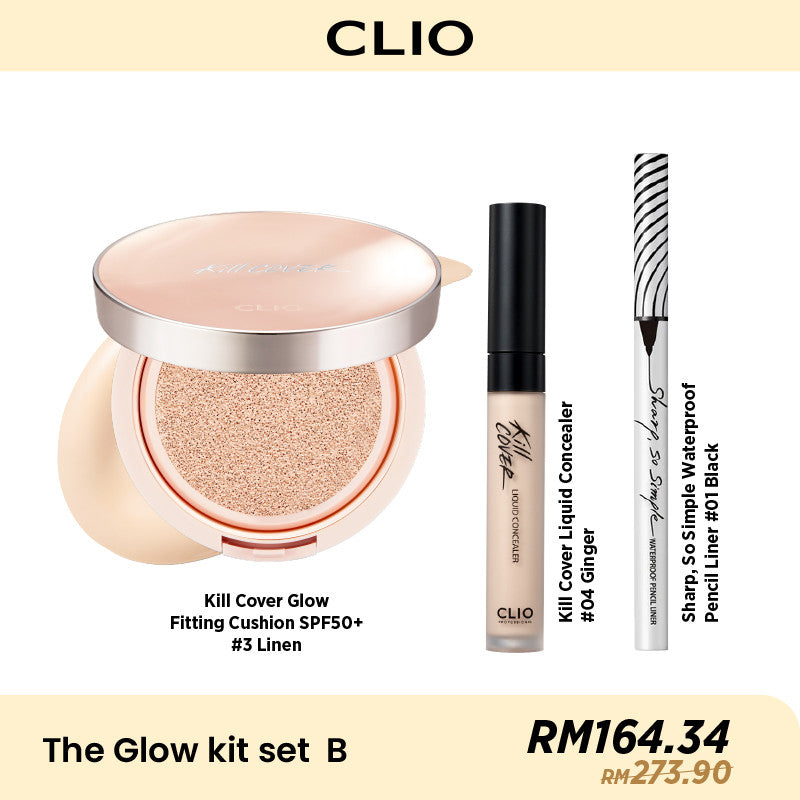 CLIO The Glow Kit - 3 Option to Choose