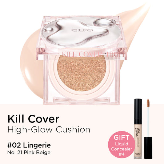 CLIO Kill Cover High-Glow Cushion Value Set - 3 Color to Choose