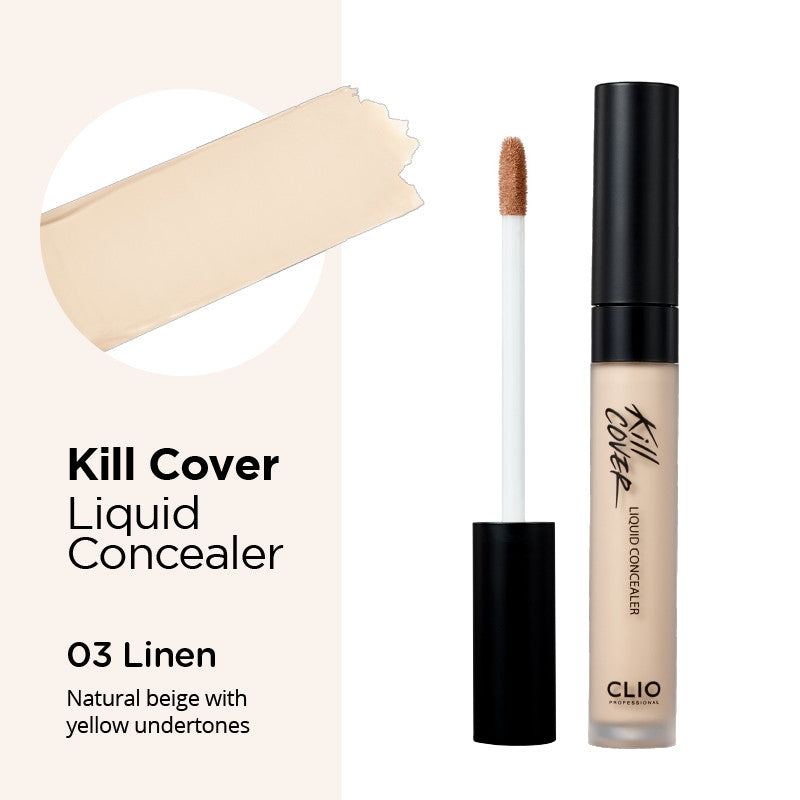 [CLEARANCE]  CLIO Kill Cover Liquid Concealer [4 Shades to Choose]