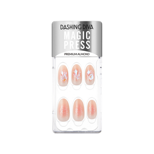 DASHING DIVA Magic Press Premium Almond Peach Peach MDR3S045PA