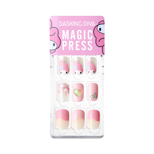 DASHING DIVA Magic Press Mani Sweet&Lovely MDR2F098RR (Sanrio Collection)