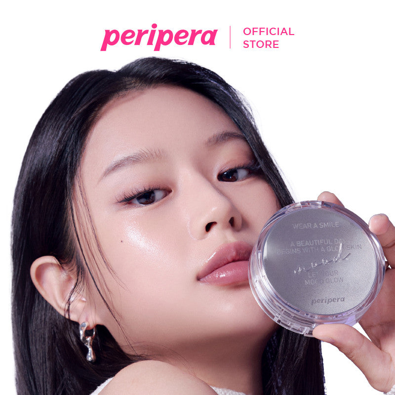 PERIPERA Mood Vegan Glow Cushion SPF50+, PA++++ [3 Color to Choose]