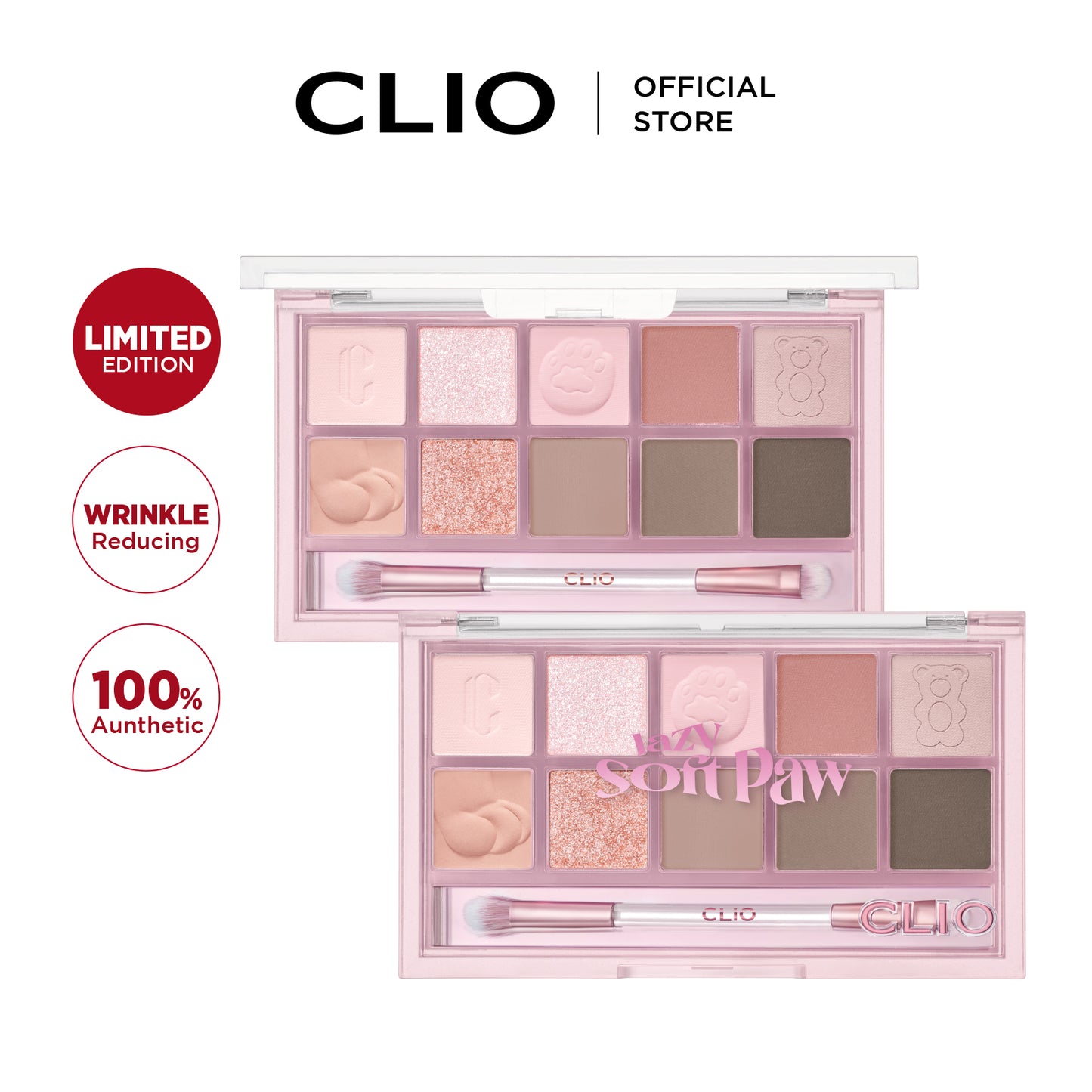 CLIO Pro Eye Palette (21AD) (Koshort In Seoul Limited) #20 Lazy Soft Paw