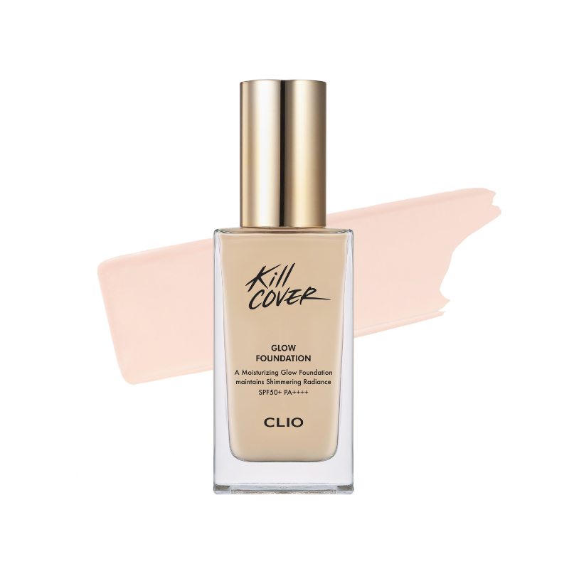 CLIO Kill Cover Glow Foundation SPF50+ PA++++ [6 Shades to Choose]