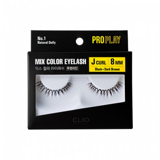 CLIO Pro Play Mix Color Eyelash [10 Design to Choose]