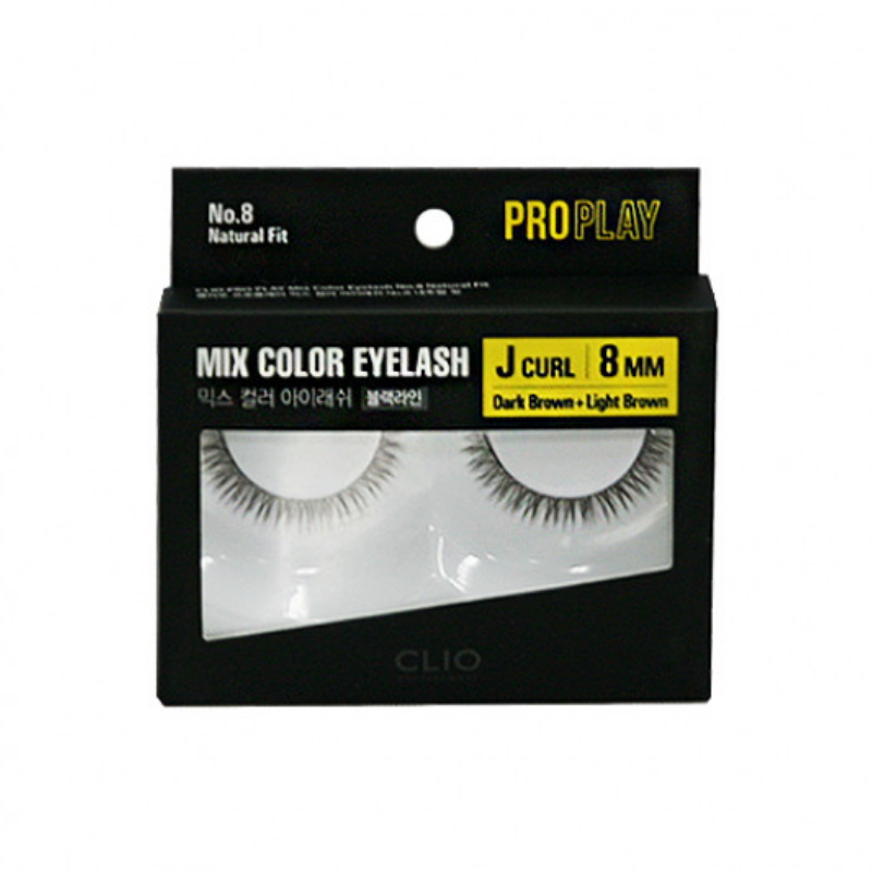 CLIO Pro Play Mix Color Eyelash [10 Design to Choose]