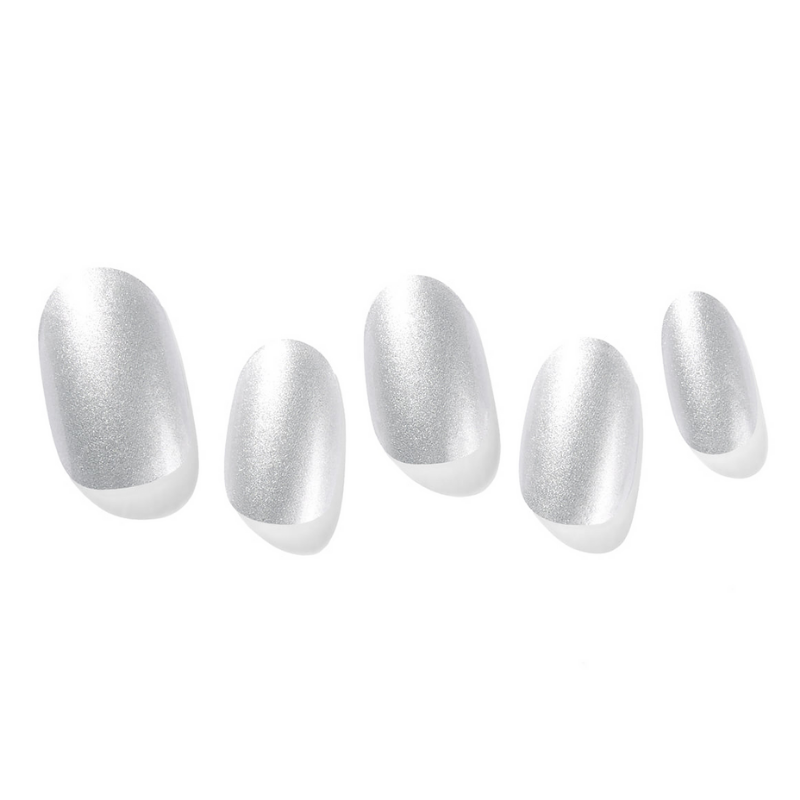 DASHING DIVA Glaze Mani Silver Mirror ZMC096