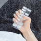 DASHING DIVA Glaze Mani Silver Mirror ZMC096