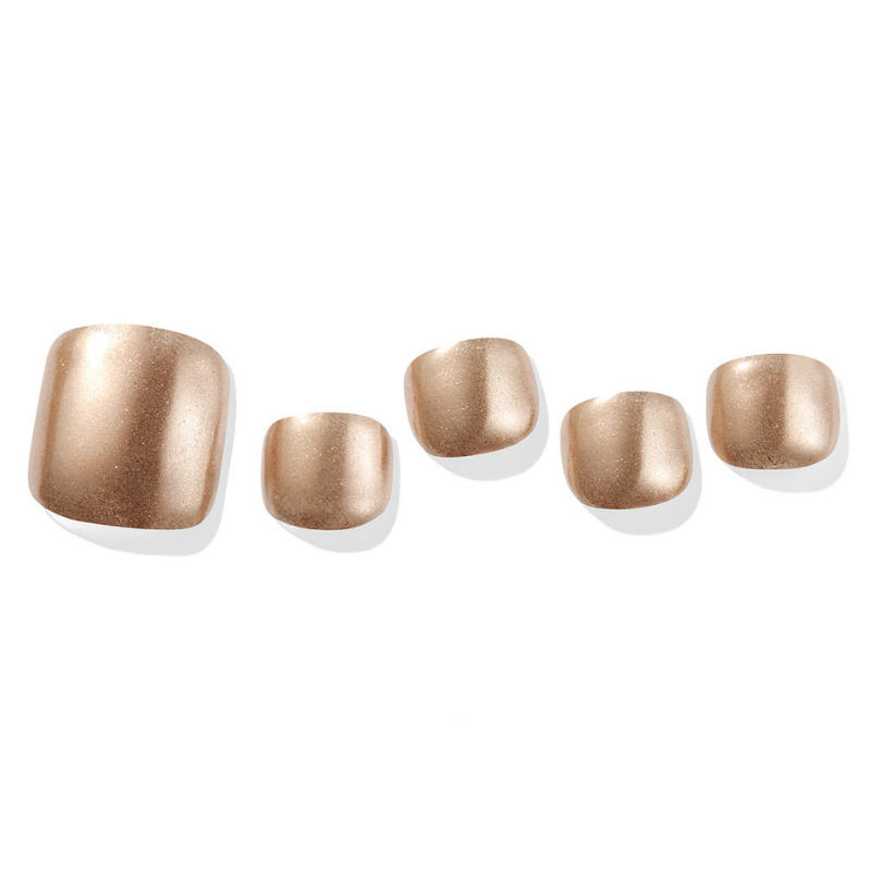 DASHING DIVA Glaze Pedi Mystic Bronze ZPA006