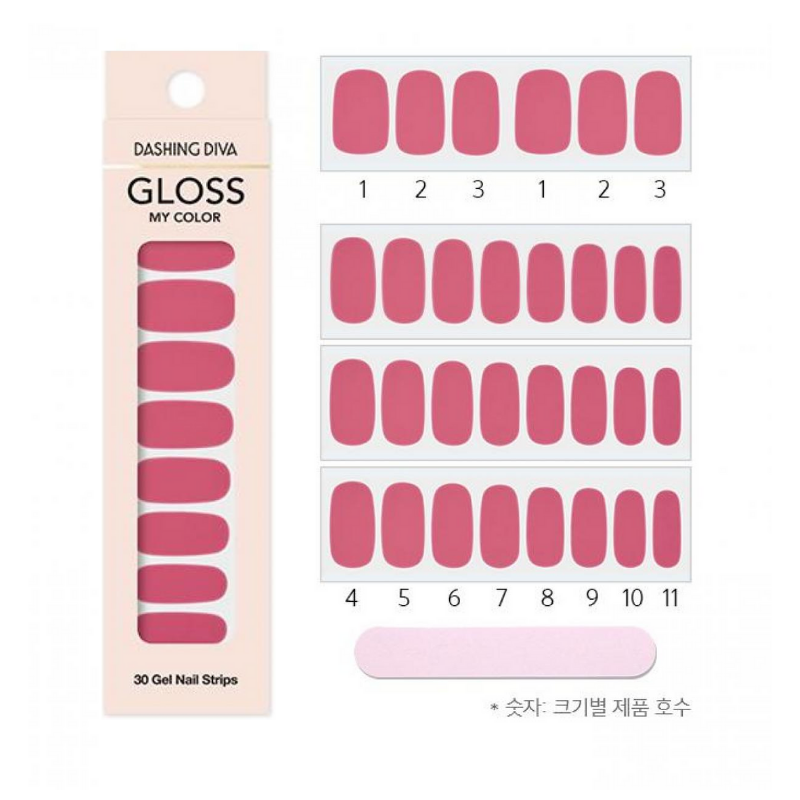 DASHING DIVA Gloss My Color Mani Pink Lemonade GC44