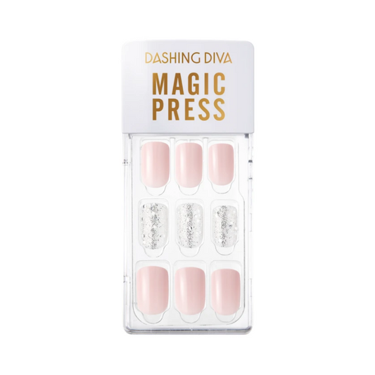 DASHING DIVA Magic Press Mani Pale Pink MAU001 (Dear Classic Collection)