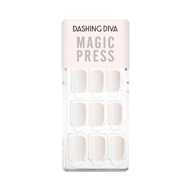 DASHING DIVA Magic Press Regular Round Mani Marshmallow MDR2F076RR