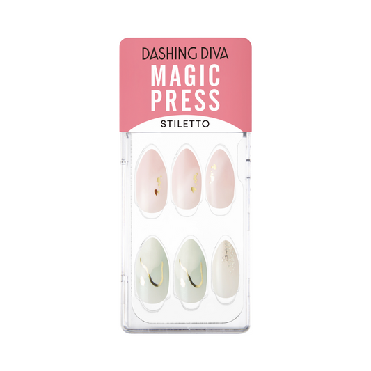 DASHING DIVA Magic Press Stiletto Mani Elegant Movement MDR1223ST