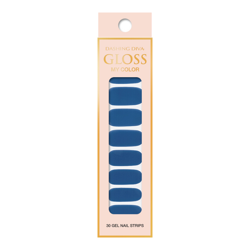 DASHING DIVA Gloss My Color Mani Classic Blue GC01