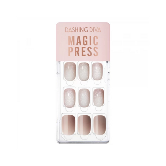 DASHING DIVA Magic Press Mani Shimmering Beige MGL2F081RR