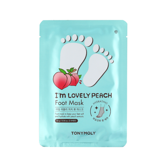 TONY MOLY I'm Lovely Peach Foot Mask