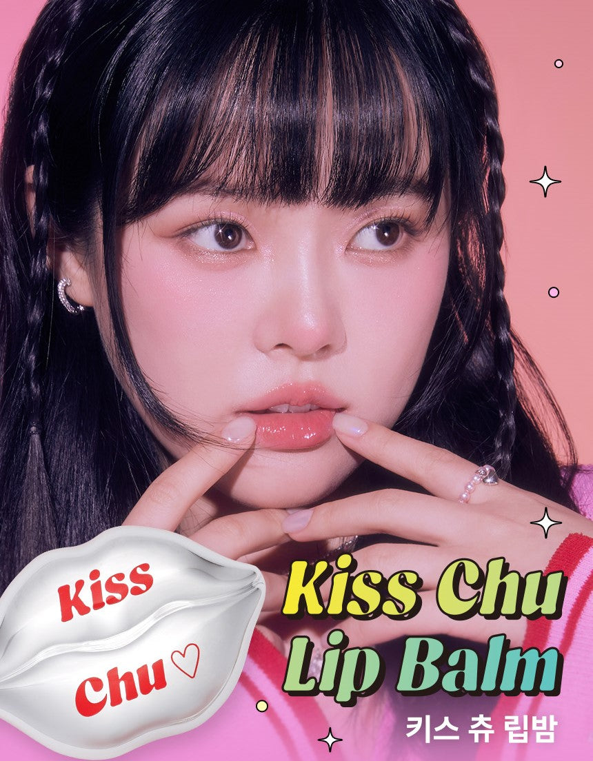 TONY MOLY Kiss Chu Lip Balm [2 Colors to Choose]