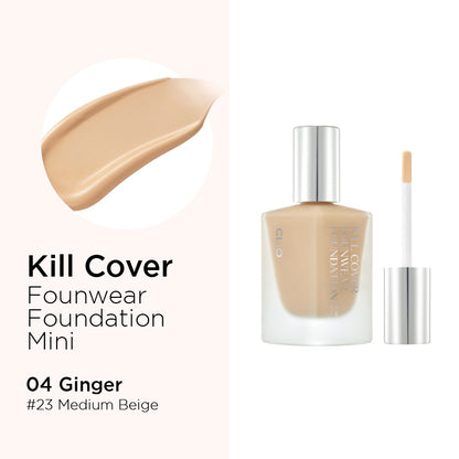 [CLEARANCE] CLIO Kill Cover Founwear Foundation SPF30 PA+++ [3 Colors to Choose]