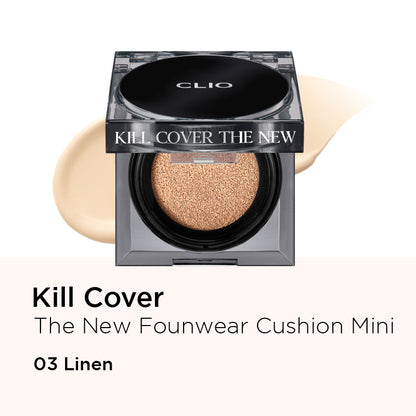 CLIO KILL Cover The New Founwear Cushion SPF50+ PA+++ [7 Colors to Choose]