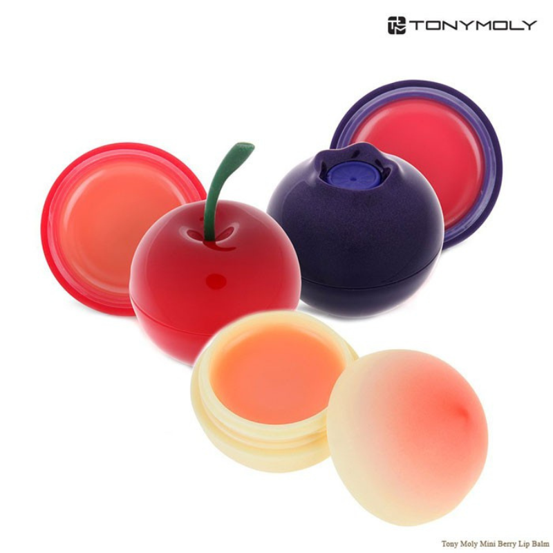 TONY MOLY Mini Berry Lip Balm - Blueberry SPF15++
