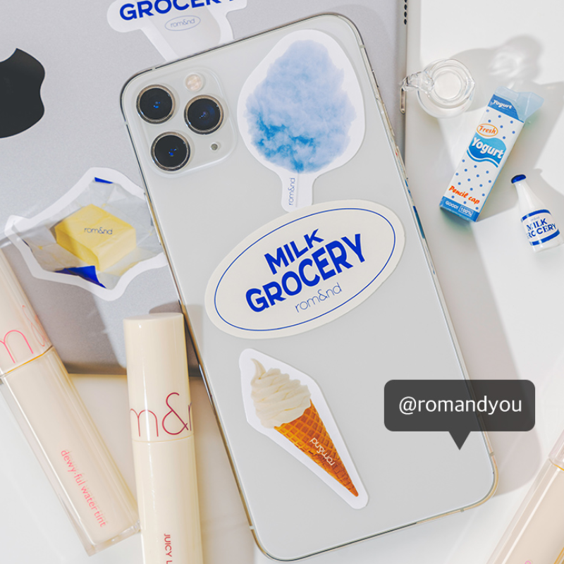 [FREE GIFT] ROMAND Milk Grocery Stickers