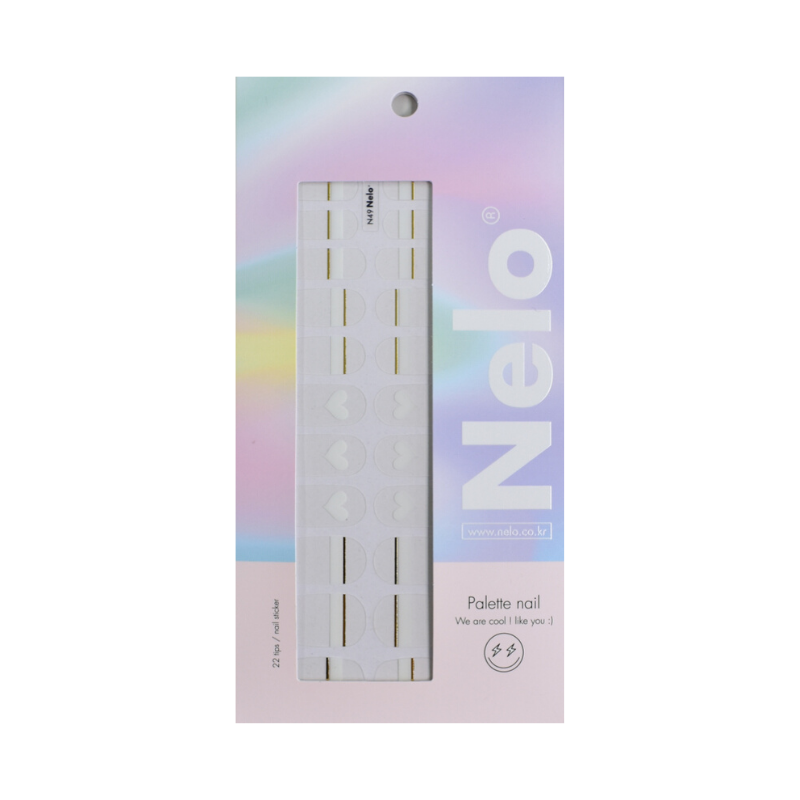 [BEST BUY] NELO Nail Palette N49 Clean Cotton