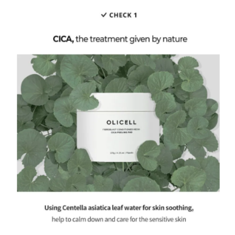 OLICELL Fibroblast Conditioned Media Cica Peeling Pad (70 pads)