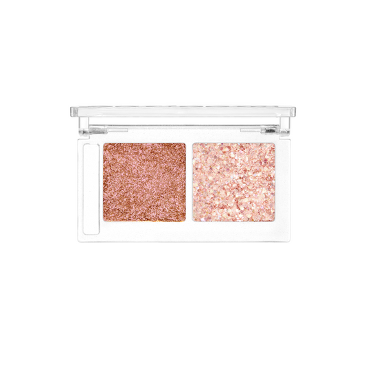 [CLEANRANCE] PERIPERA Duo Pocket Glitter Shadow #03 Salted Sugarplum