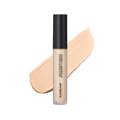 [CLEARANCE] PERIPERA Double Longwear Cover Concealer [3 Shades to Choose]