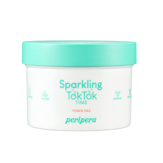 [CLEARANCE] [SHORT EXPIRY] PERIPERA Sparkling Toktok Toner Pad (60ea)