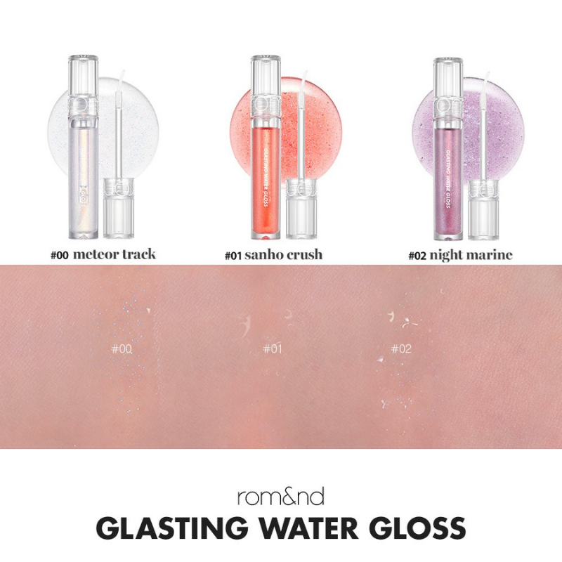 ROMAND Glasting Water Gloss [2 Color To Choose]